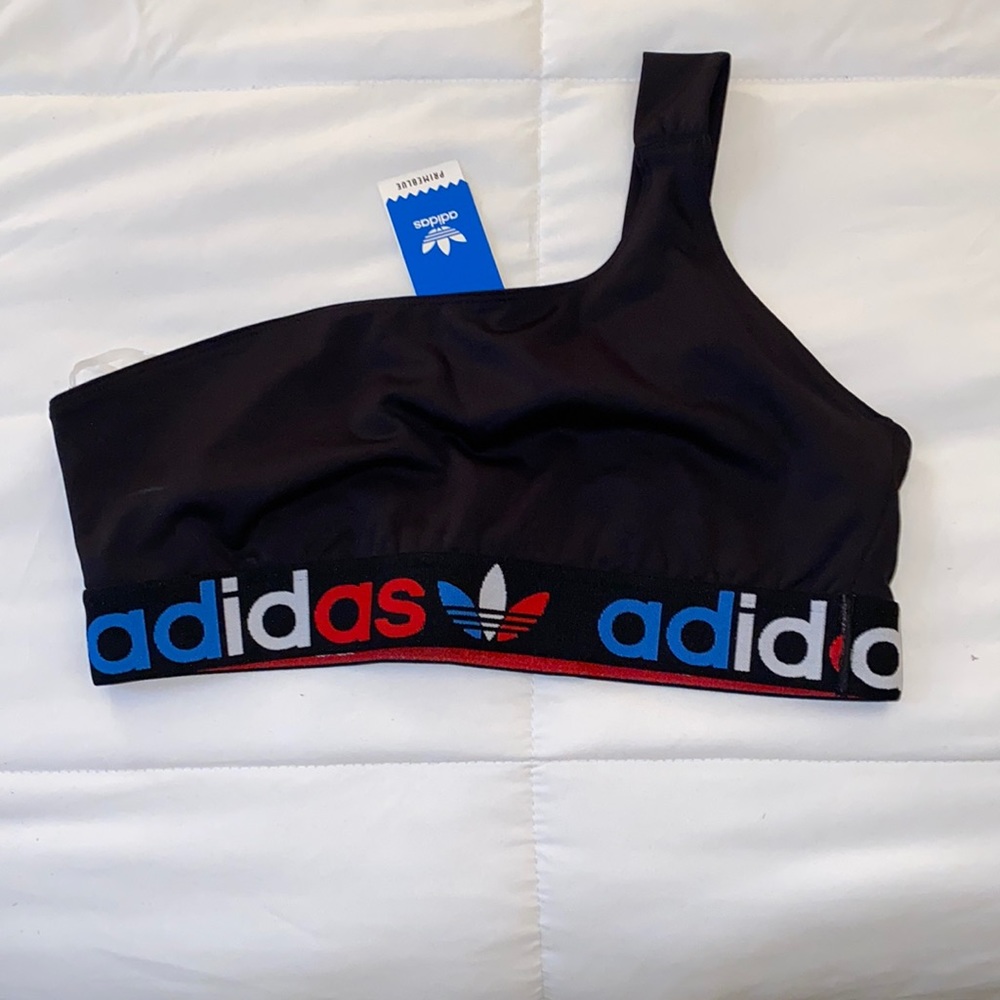 SOLD  🛍 Adidas One Shoulder Sports Bra